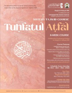 Maw Tajweed Course 2021